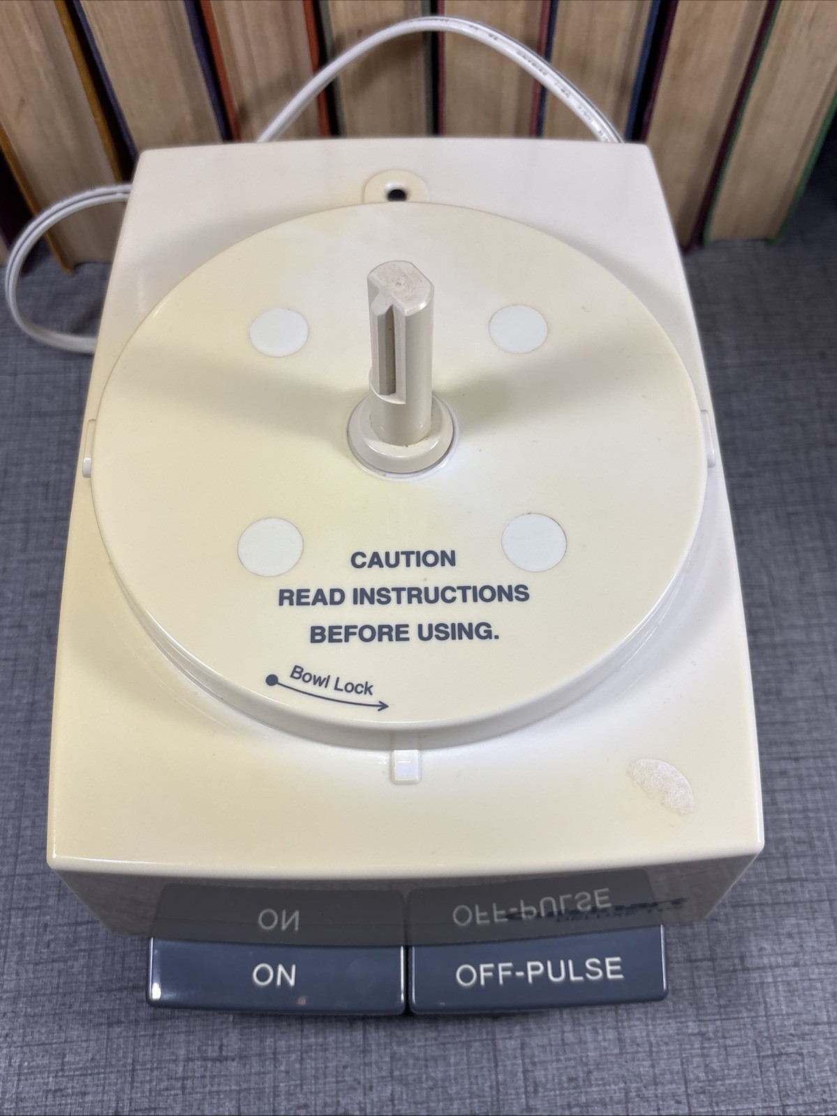 Cuisinart Deluxe 11 Food Processor Base Motor Model DFP-11 TX White (BASE ONLY)