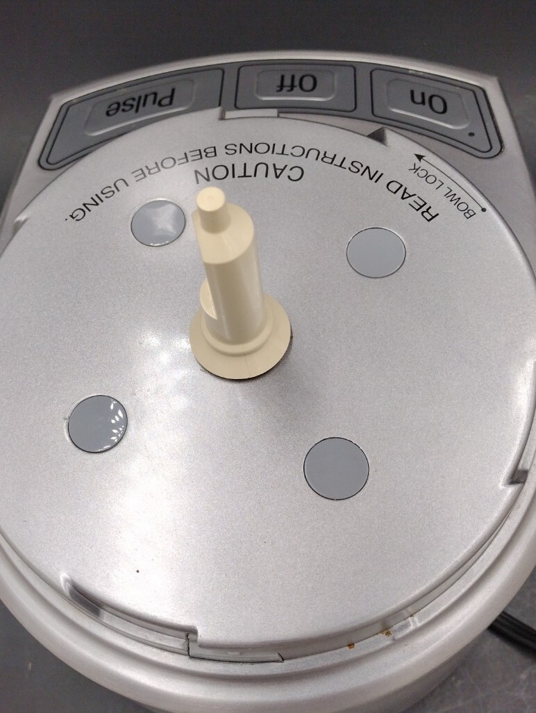 CUISINART FP-12DC FOOD PROCESSOR REPLACEMENT BASE ONLY, TESTED, WORKS