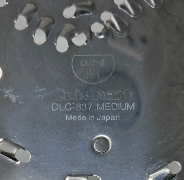 4 Cuisinart Pro Custom Shred Slice Discs DLC-837 DLC-834 DLC-844 DLC-846