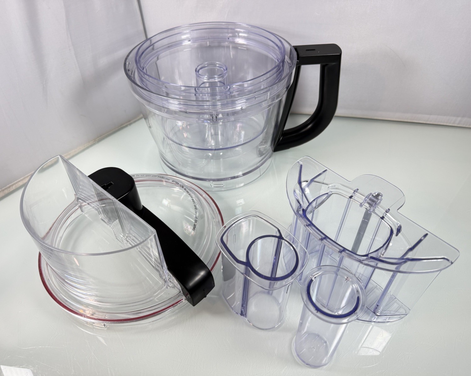 KitchenAid Food Processor 13Cup Work Bowl & 3 in 1 Feed Tube Lid KFP1333 KFP1344