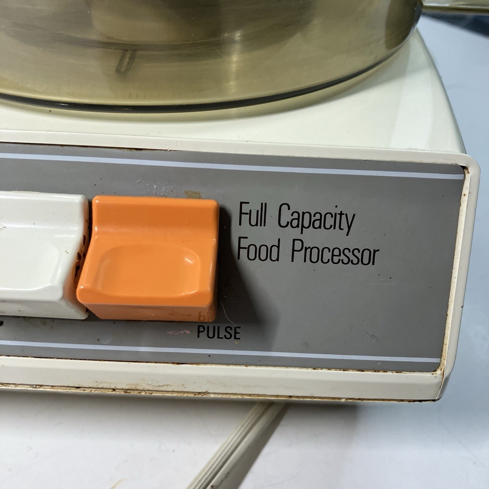 Black & Decker Food Processor Vtg D1FP1D Full Capacity 1986 USA Tested Clean