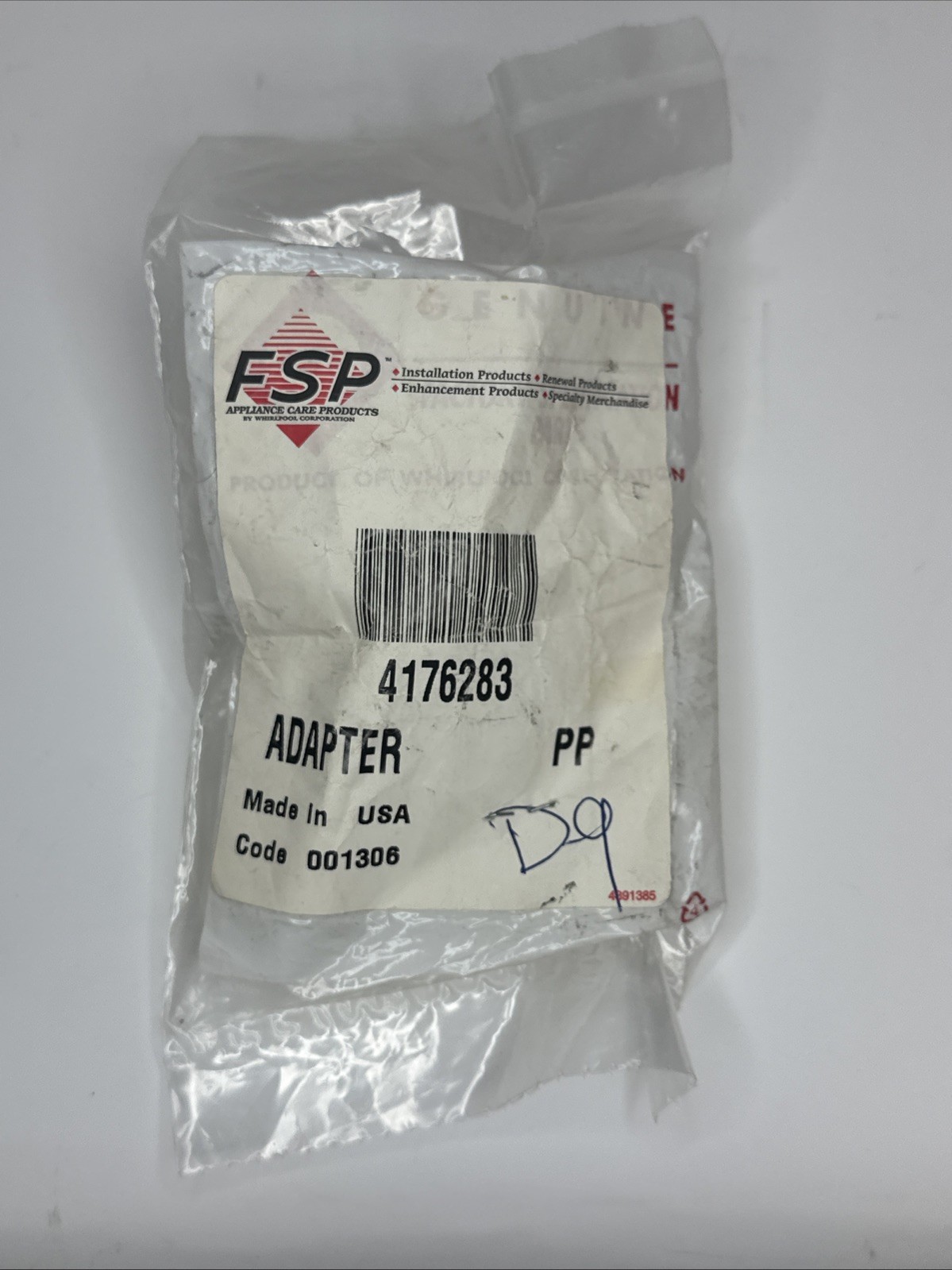 New Genuine NOS FSP KitchenAid Food Processor Stem Adapter 4176283 KFP600 KFP500