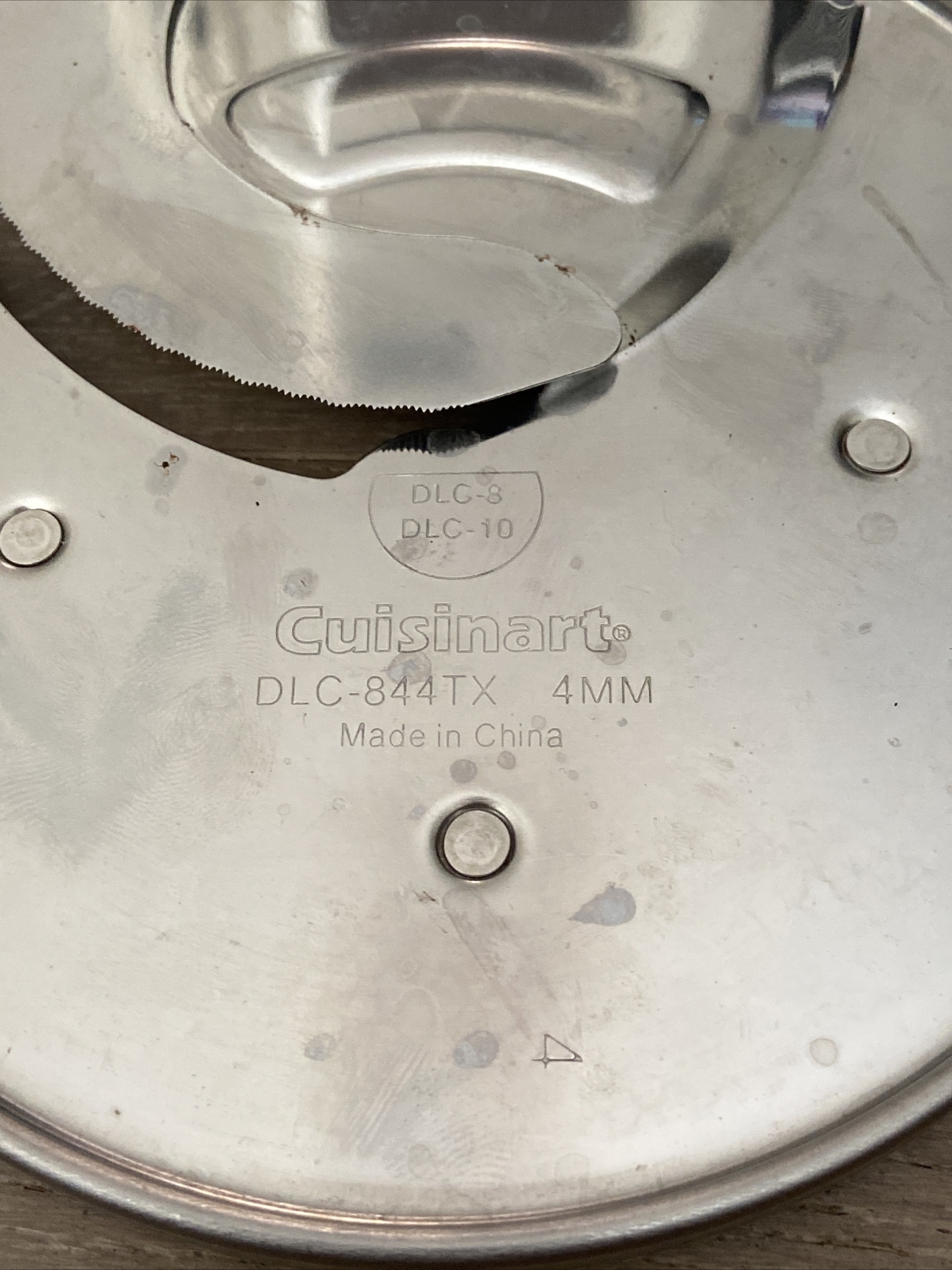 Cuisinart Food Processor Slicing Disc 4mm DCL-8 DLC-10 Replacement DLC-844TX