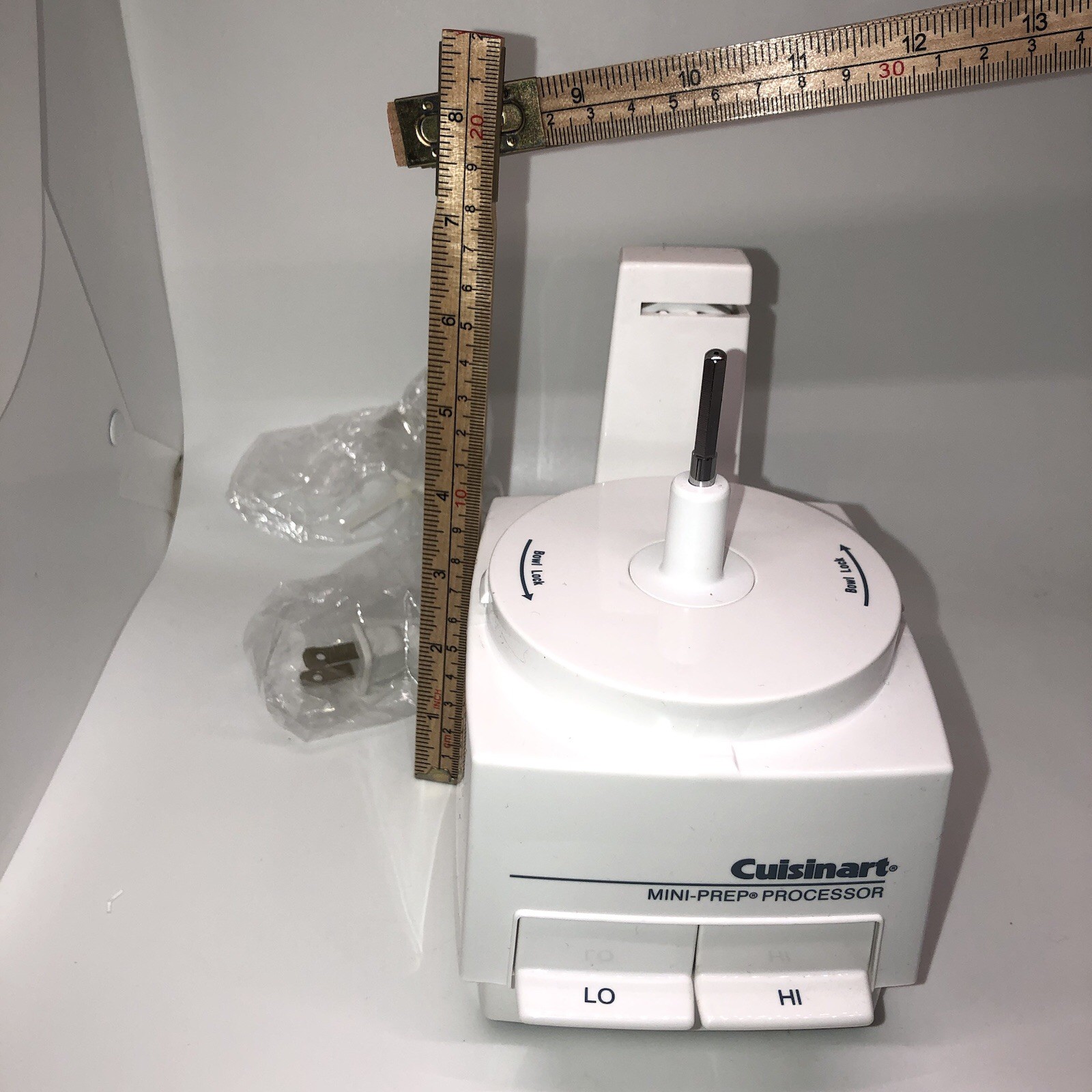 Cuisinart Mini Prep Processor Base ONLY DLC-1TX 2-Speeds White NEW NO Box