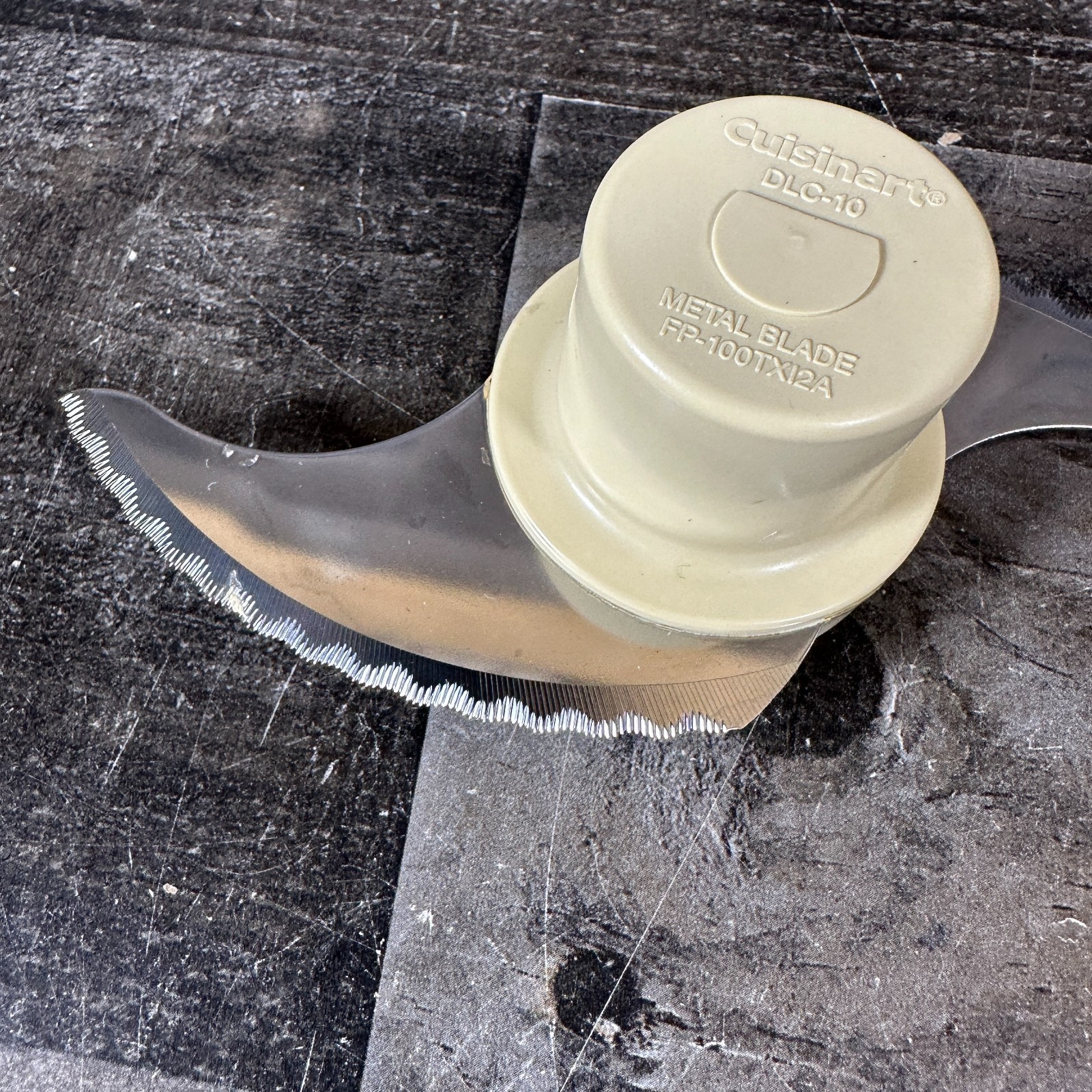 DLC-10 Food Processor Metal Blade FP-100TX12A Replacement Part