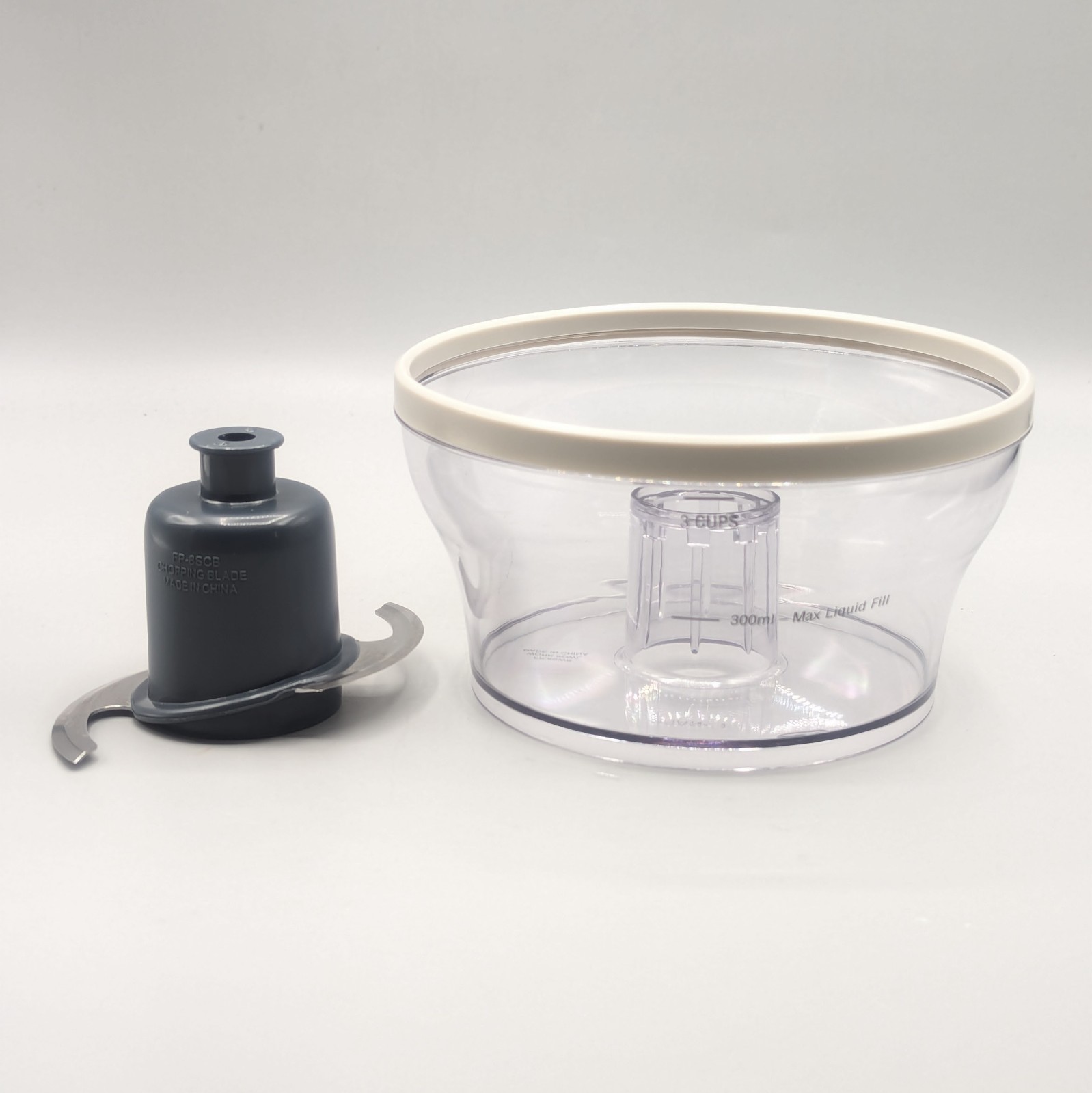 Cuisinart Elemental 8 FP-8 Replacement Small Bowl FP-8SWB & Small Blade FP-8SCB