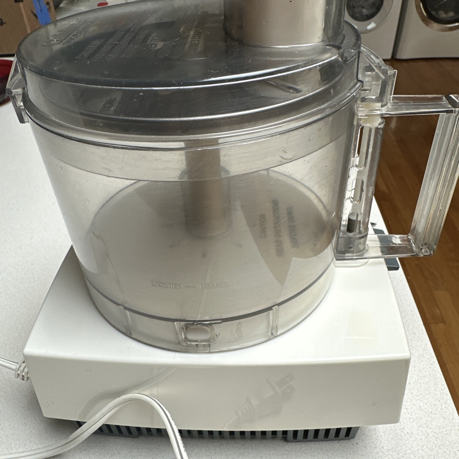 Cuisinart 7 Cup Food Processor DLC-5 TX White TESTED & WORKING!