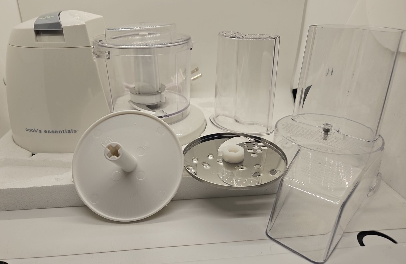 COOK’S ESSENTIALS MINI FOOD PROCESSOR WHITE CE100