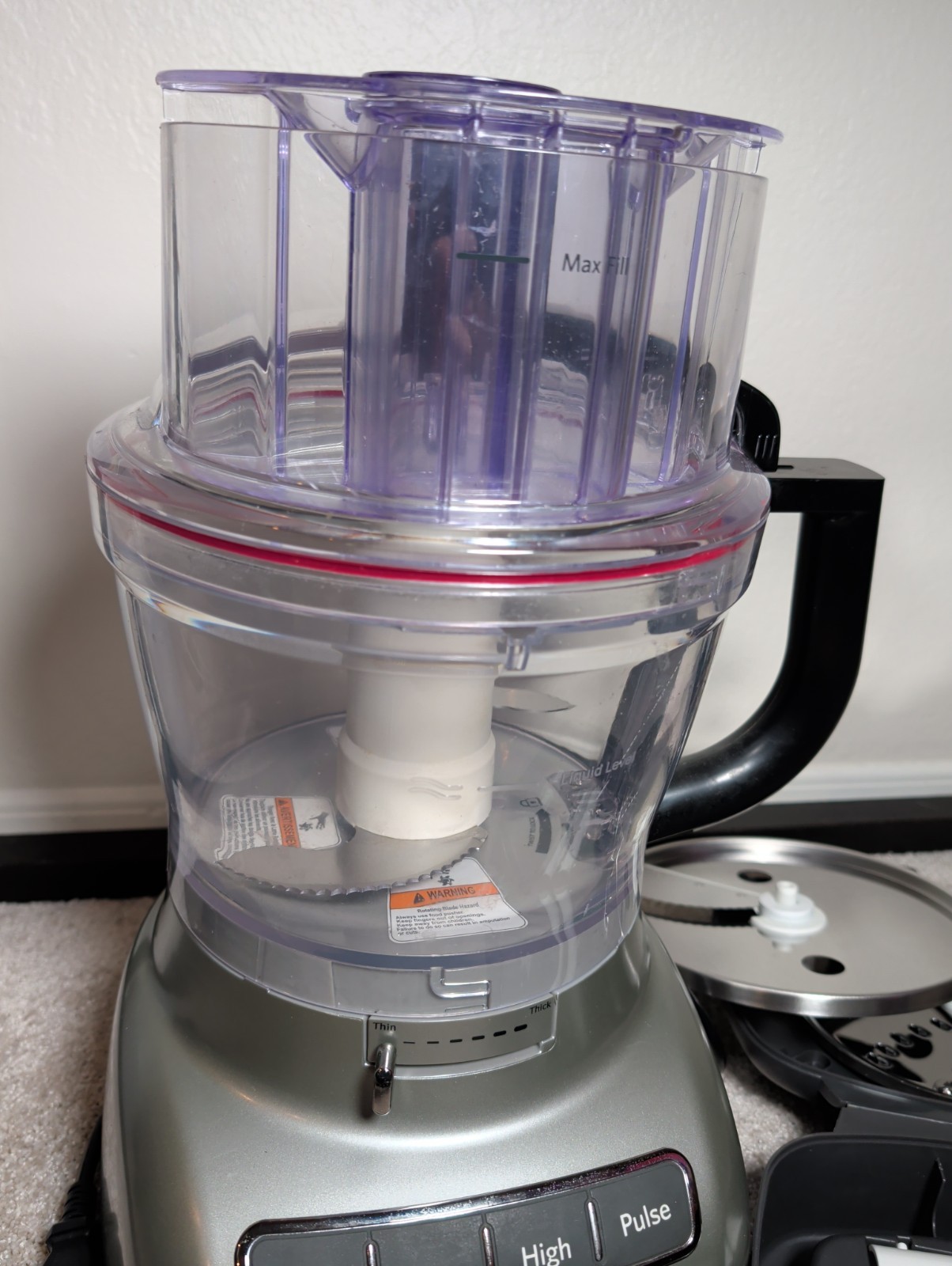 KitchenAid KFP1330CU0 13-cup Food Processor – Slate Gray GREAT CONDITION!