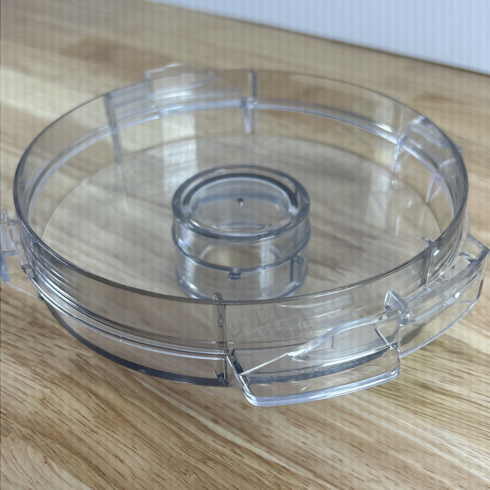 Cuisinart Pro Classic Food Pro DLC-10S TX China Part Flat Lid & Cap DLC-116GTXT1