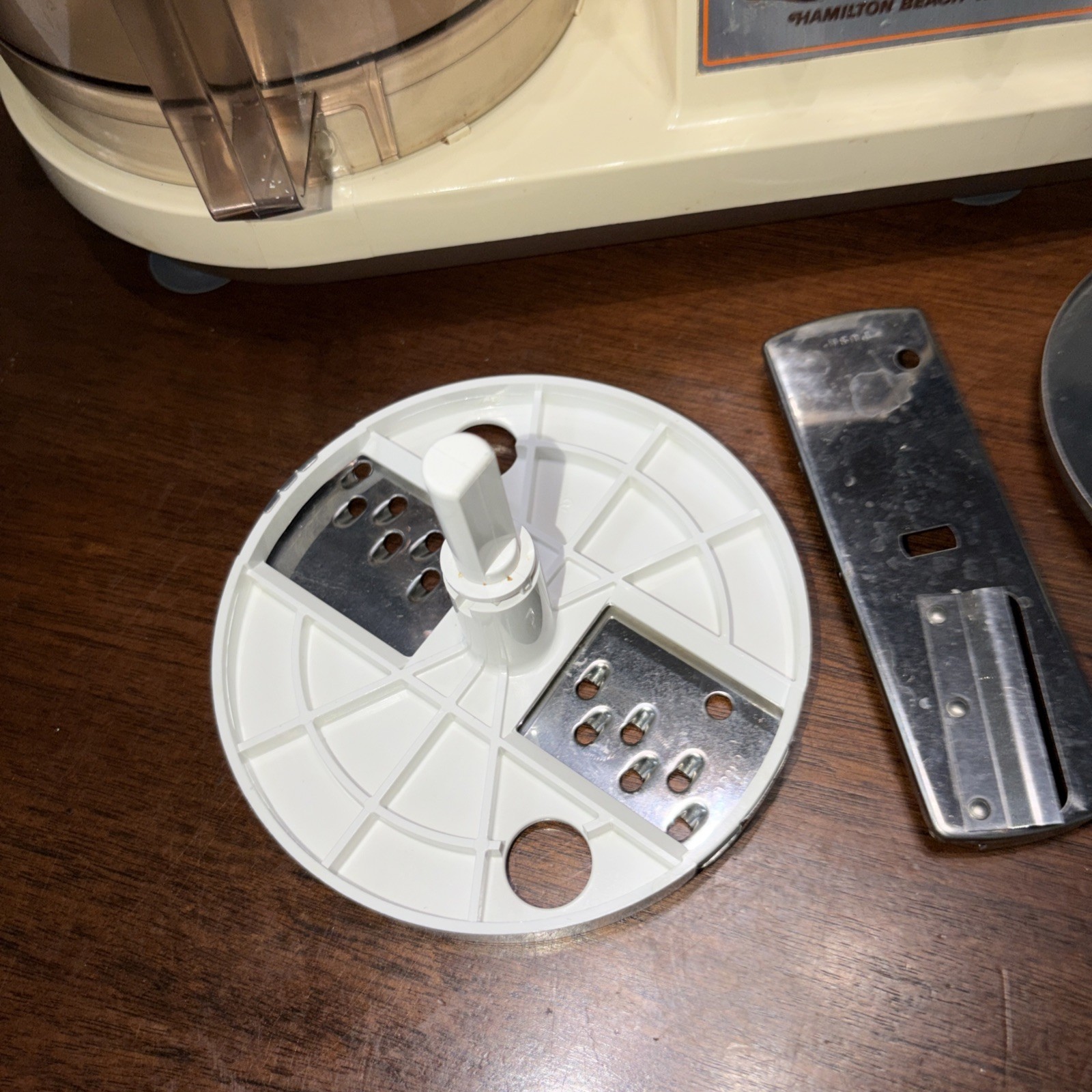 Vintage Hamilton Beach Scovill Dual Speed Food Processor Model 702-3 USA Used