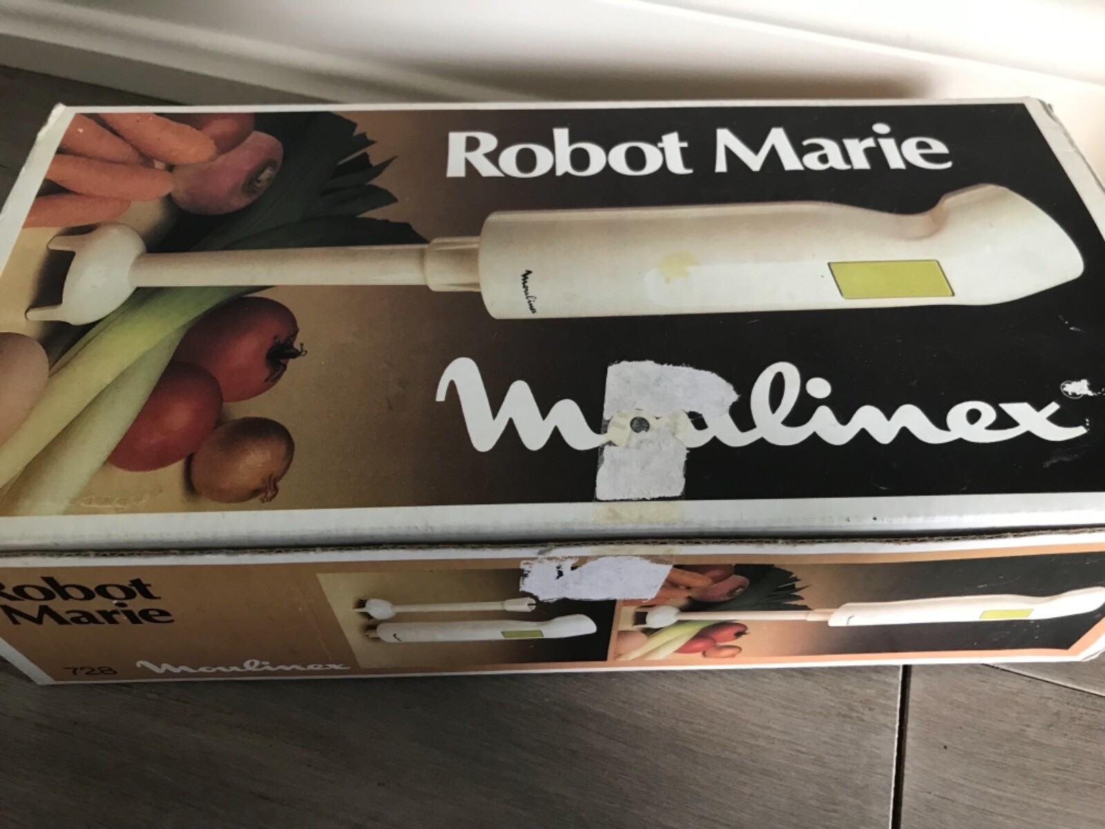 Moulinex Robot Marie Hand blender / mixer Model 728 Vintage France