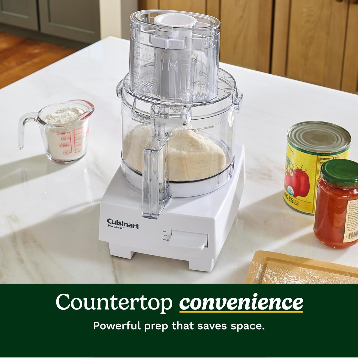 7-Cup Pro Classic Food Processor, 600-Watt Motor, Vegetable Chopper & Blender fo