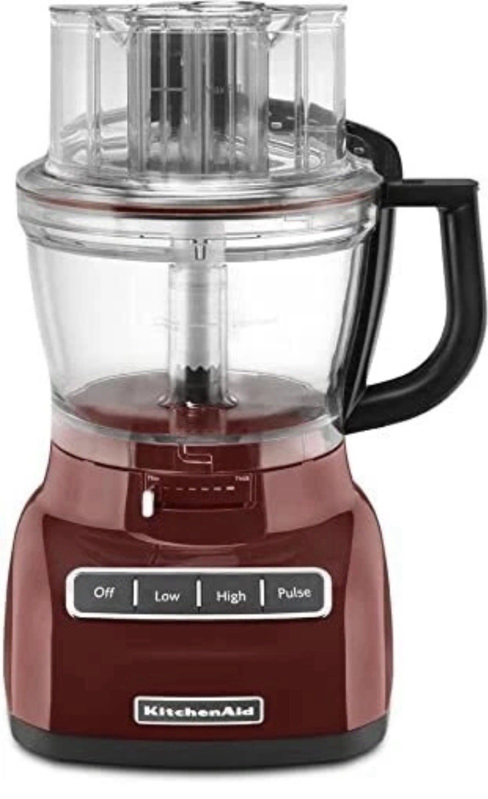 Kitchenaid Food Processor 13 Cup In Empire Red with Exact Slice System