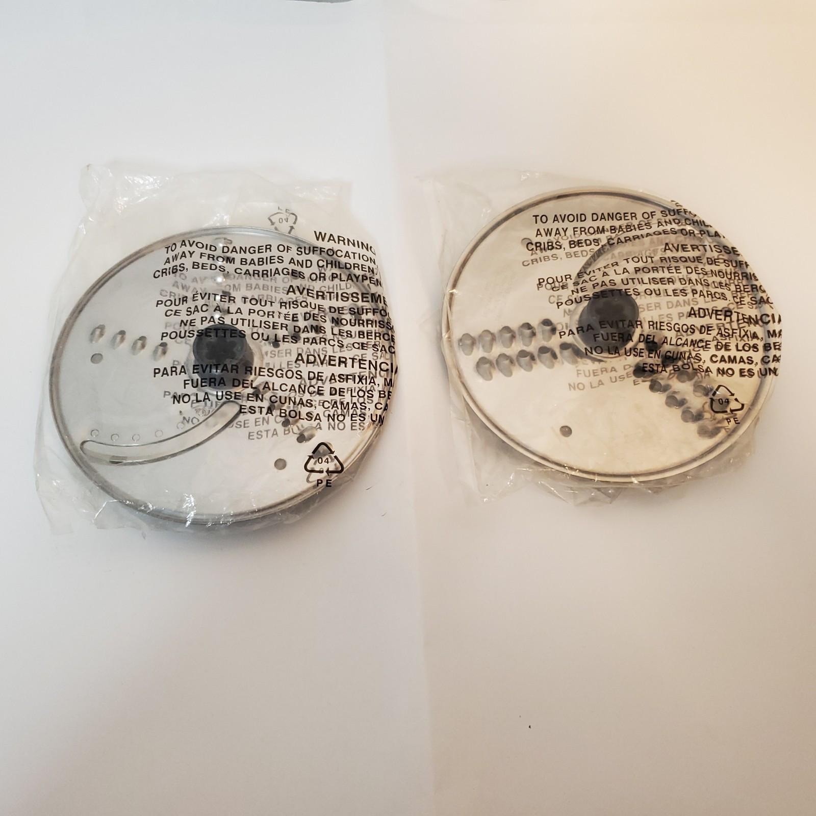 Cuisinart Elemental Food Processor FP-8 Parts Replacement Slice Shred 2 Discs