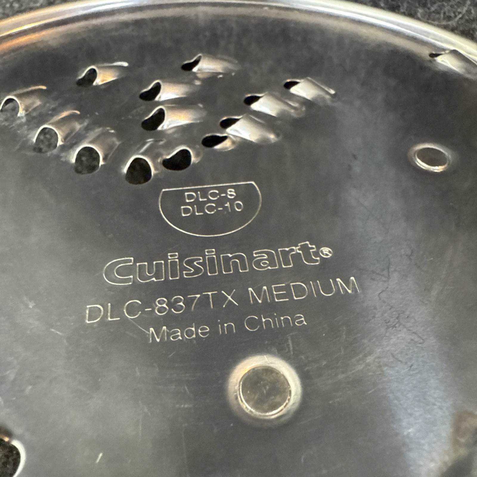 Cuisinart DLC-10 DLC-8 Disc Set Slicer DLC-844TX Shredder DLC-837TX & Stem