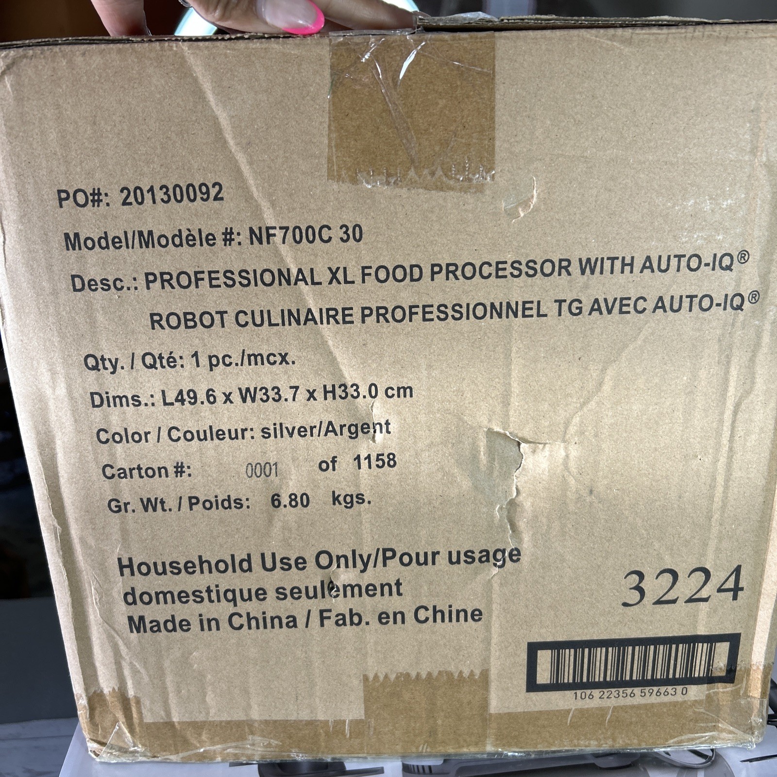 Ninja® Professional XL Food Processor, NF700
