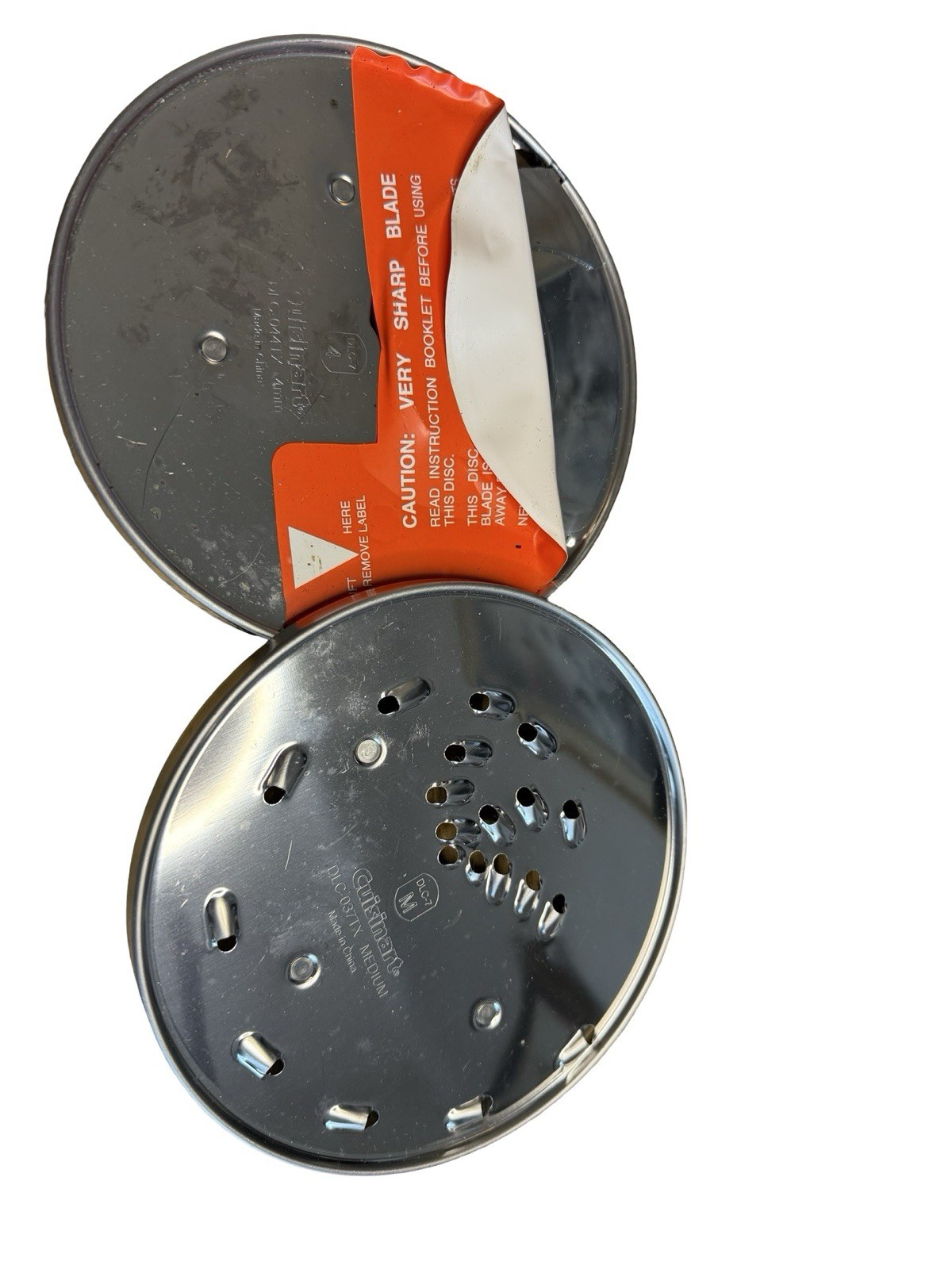 Cuisinart DLC-7 Blades (2) – DLC-044TX 4mm, DLC-037TX Med.