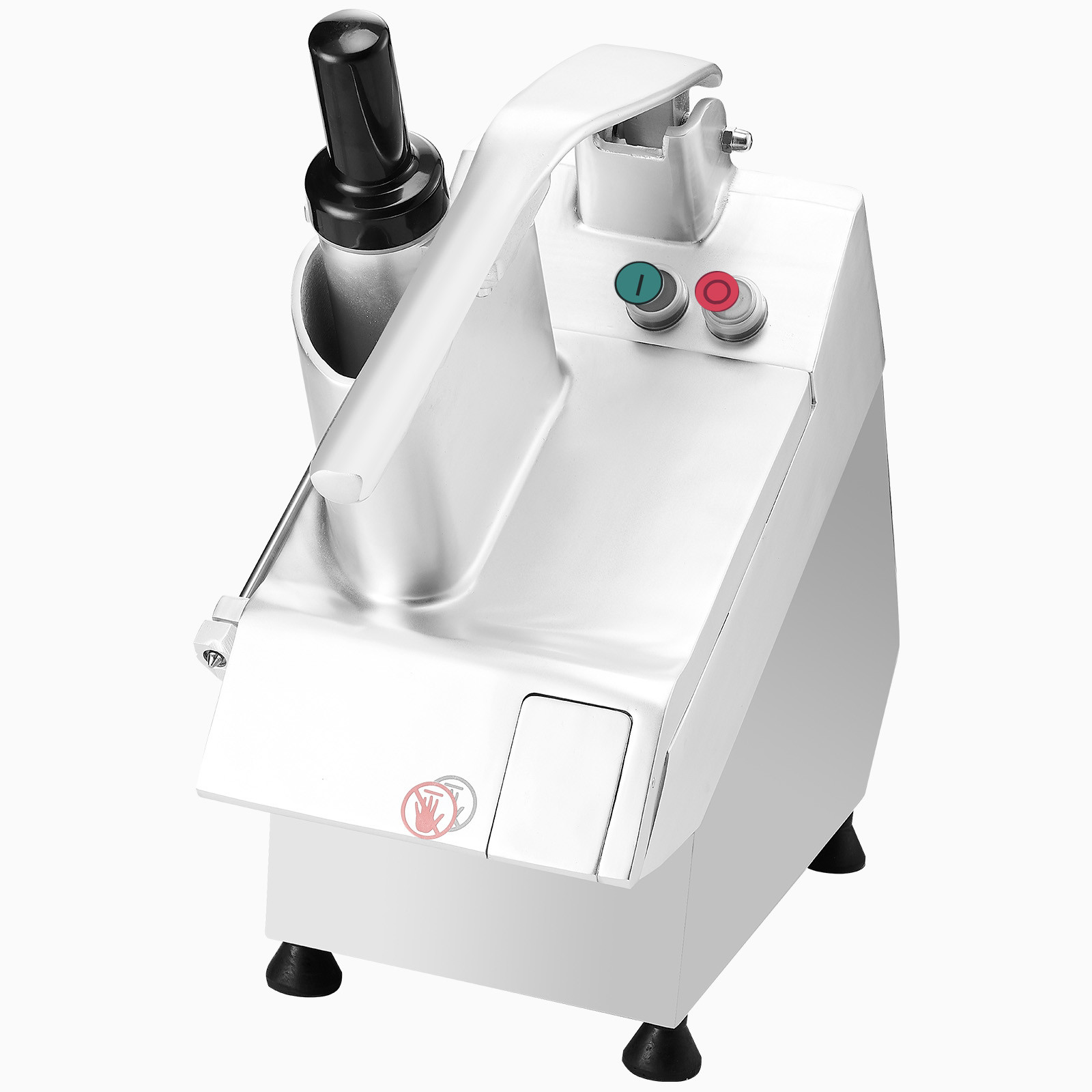 Commercial Food Processor Vegetable Chopper Cutter w/ 6 Blades Fruit Blender