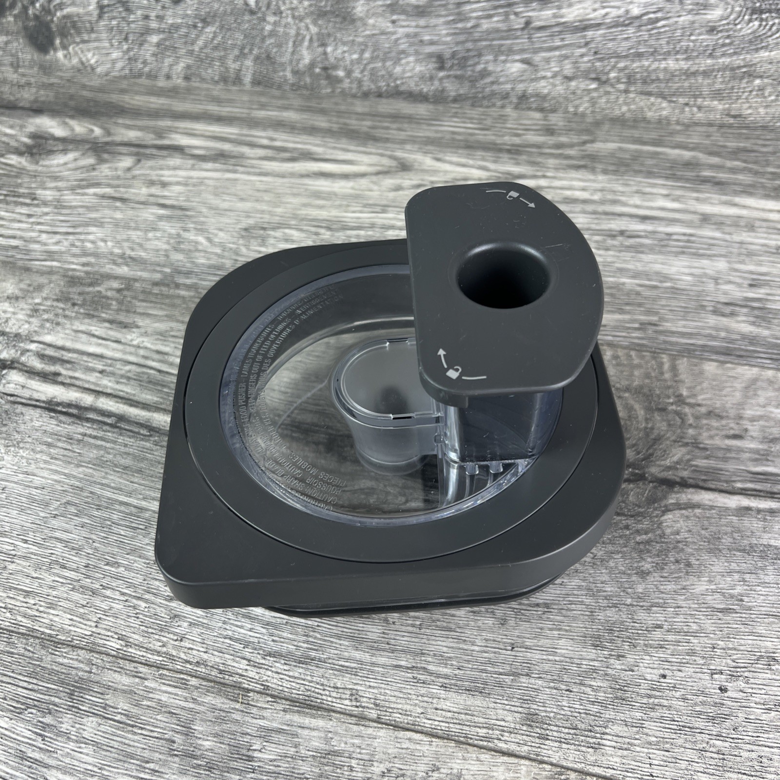 Ninja CO401B Food Processor Feed Chute Lid & Pusher OEM Replacement