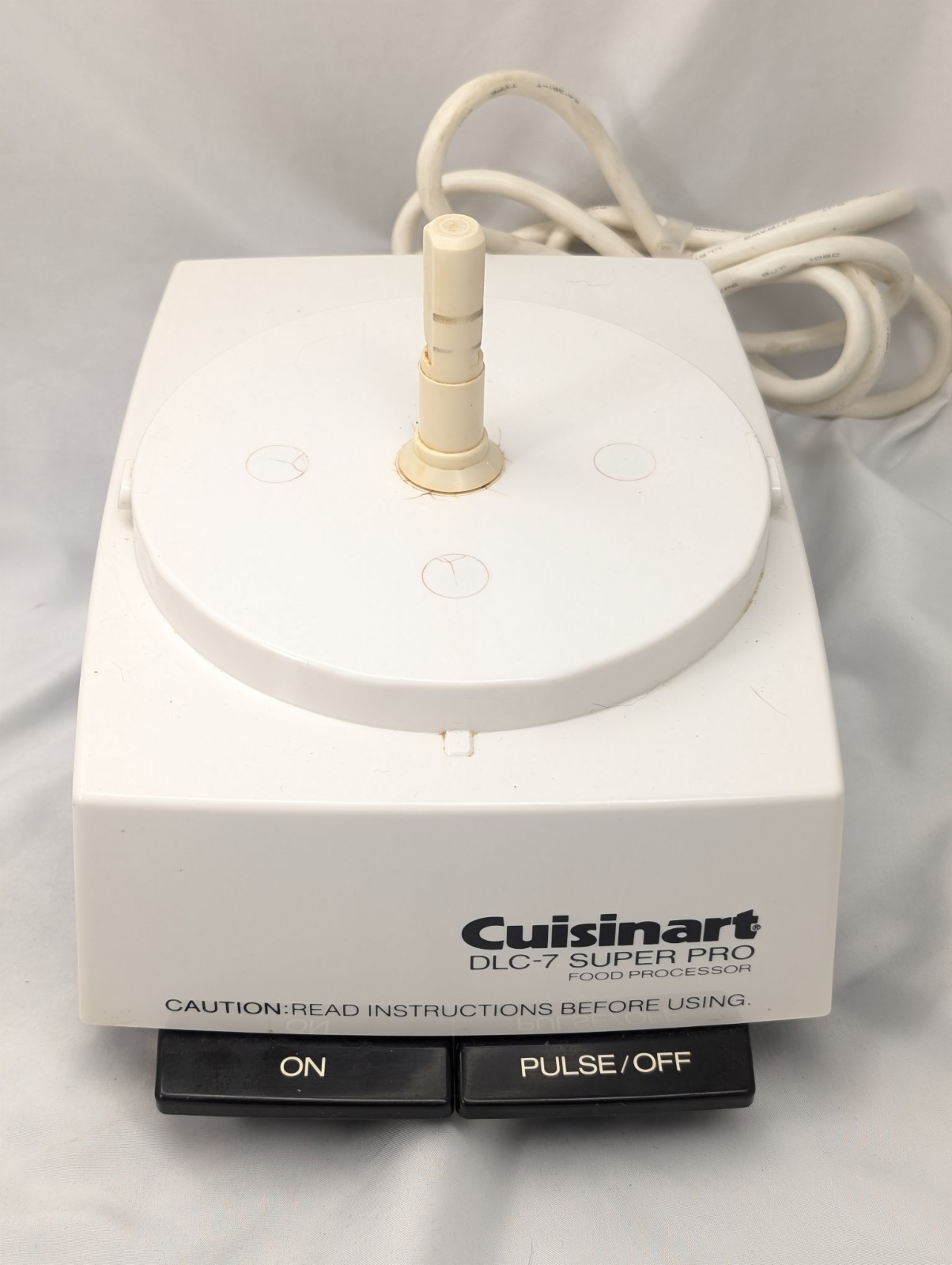 Cuisinart DLC-7 Super Pro Food Processor Set Commercial Tested Working Clean