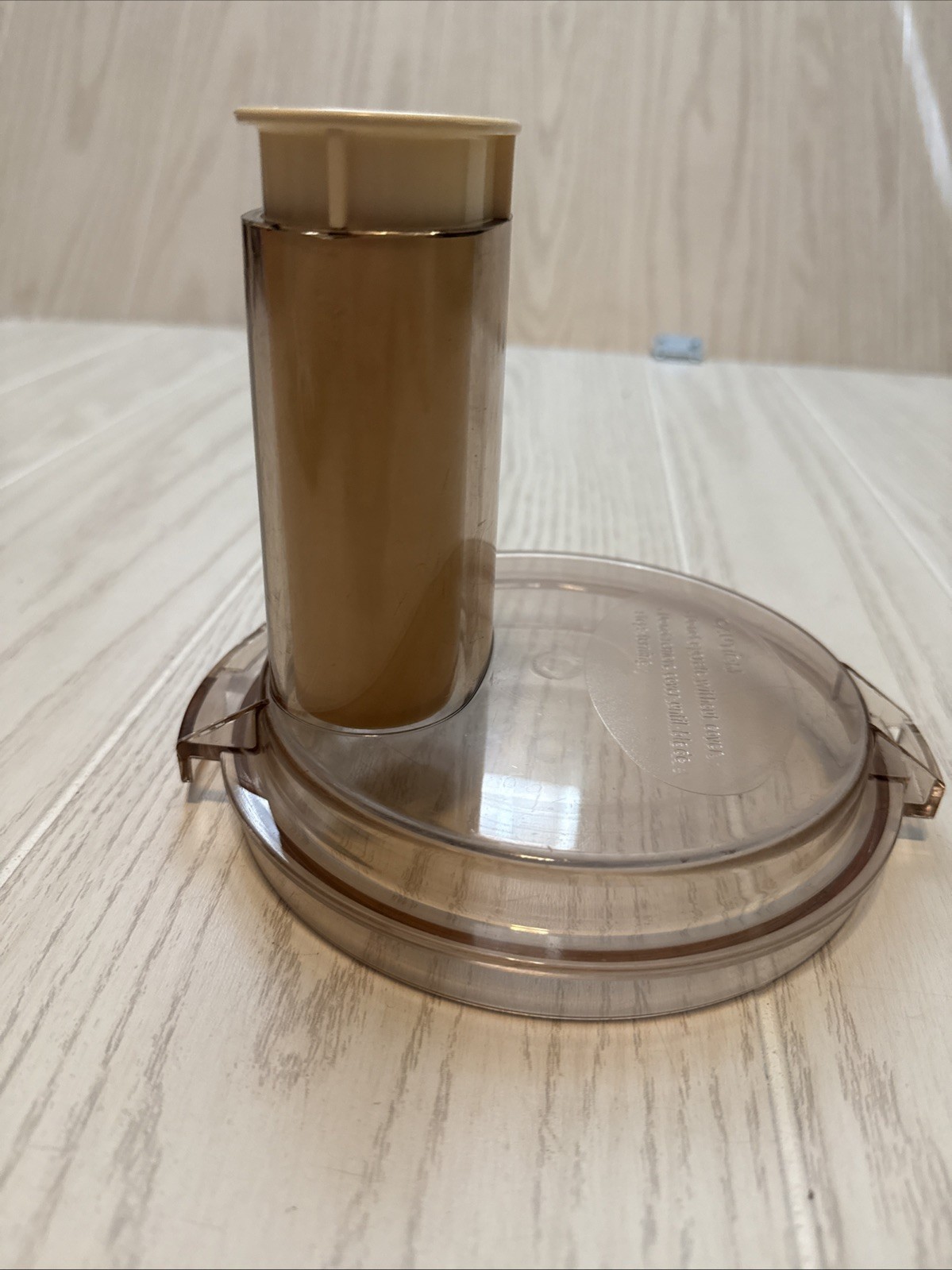 Vintage Cuisinart Food Processor PUSHER AND LID COVER Only CFP-4, 5,5A & 9