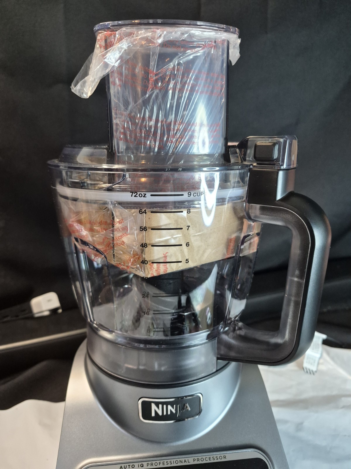 Brand New Ninja Professional Plus Food Processor Auto-iQ 9-Cup Silver FP601CO