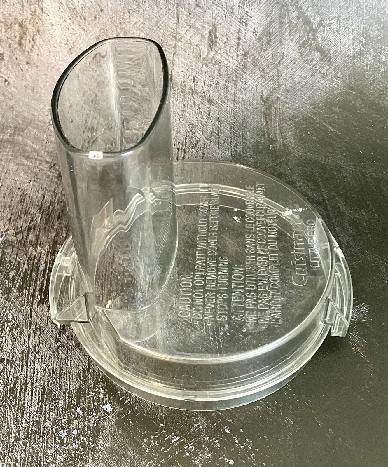 Cuisinart Handy Prep DFP-3 Lid & Pusher Replacement Part DLC-504TX