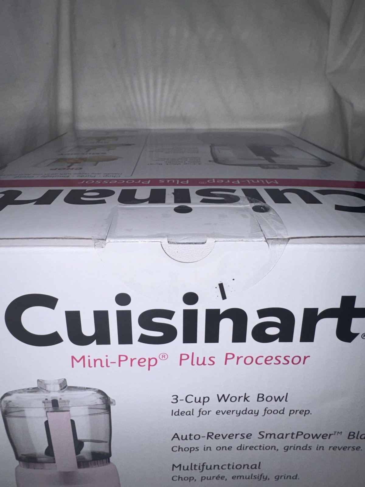 Cuisinart DLC-2APK Food Processor Mini-Prep Plus 24 Ounce, Pink – New