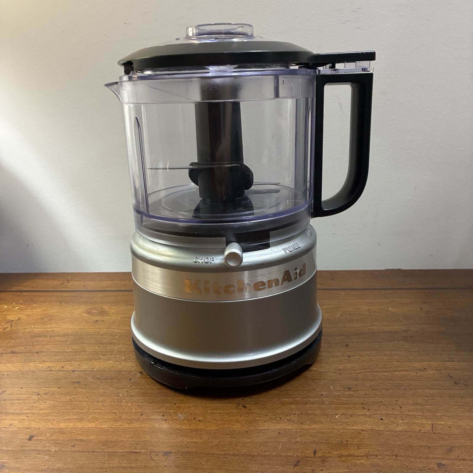 KitchenAid KFC3516CU 3.5 Cup Food Chopper Contour Silver EUC