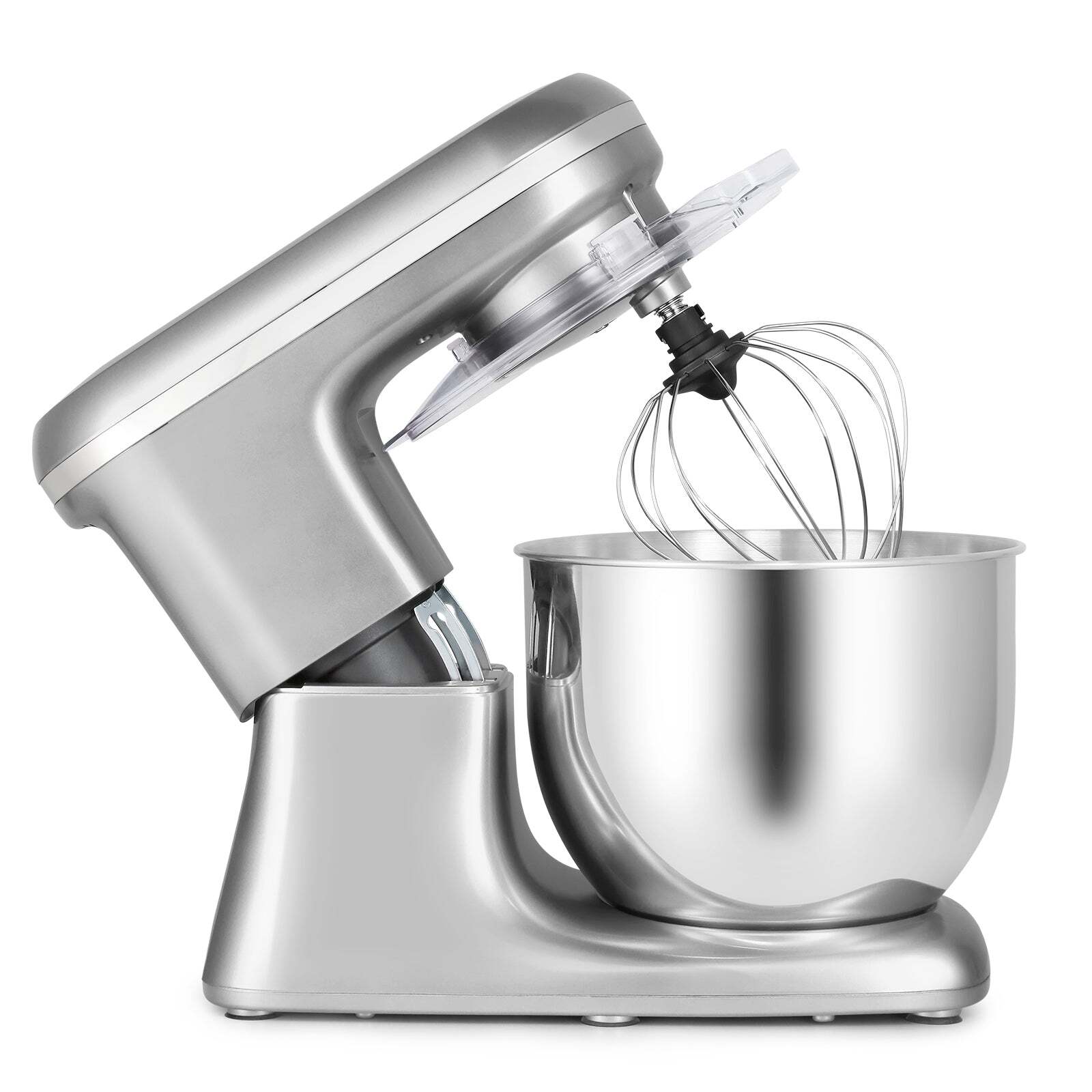 1400W food processor 7L stainless steel bowl Silver