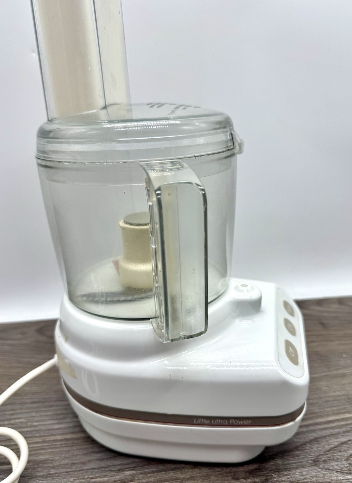 KitchenAid Food Processor 5 Cup Little Ultra Power KFP350WH WHITE Works Great