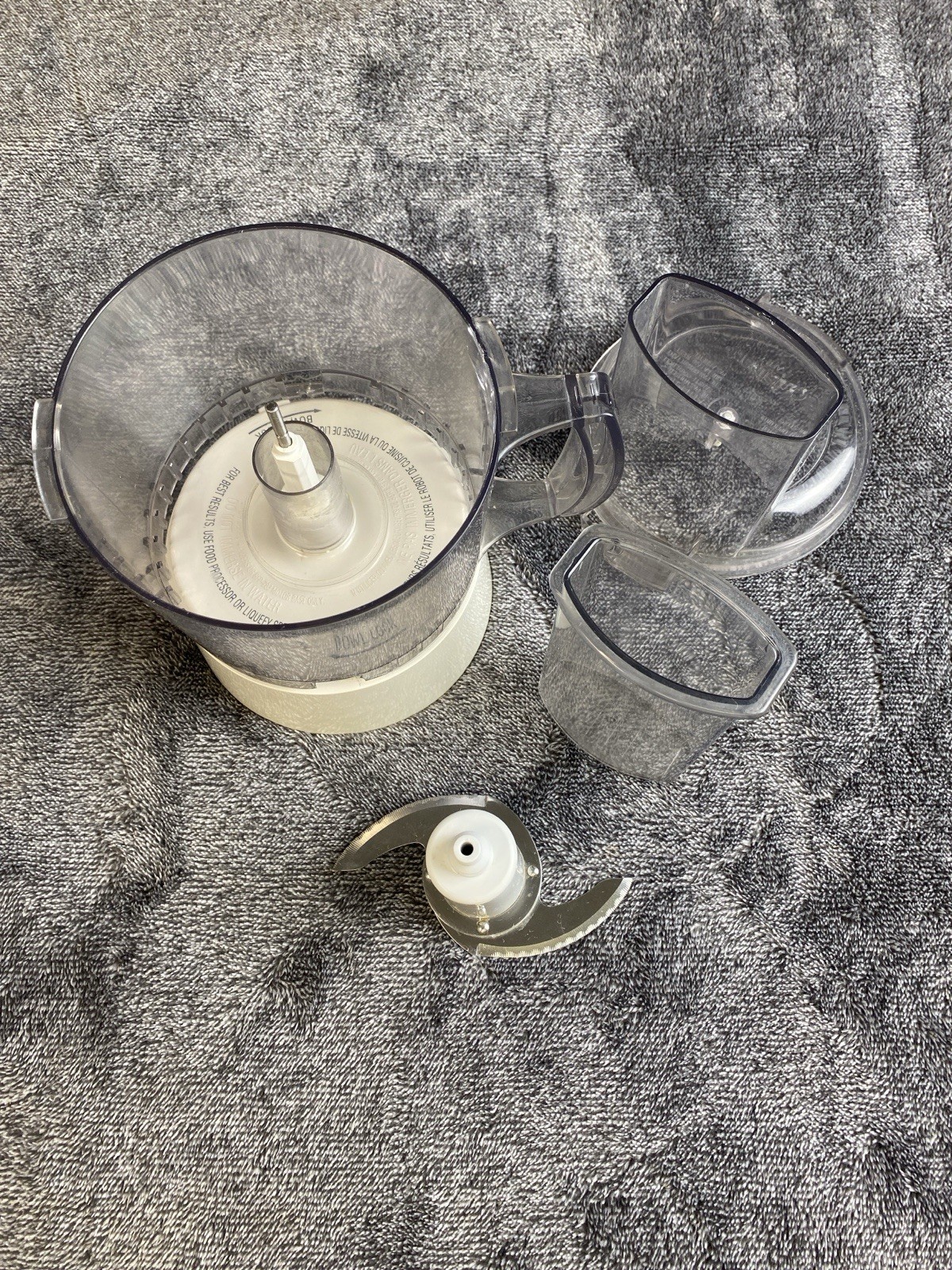 Cuisinart AFP-7 Food Processor Replacement Base, Bowl, Lid, Pusher & Blade