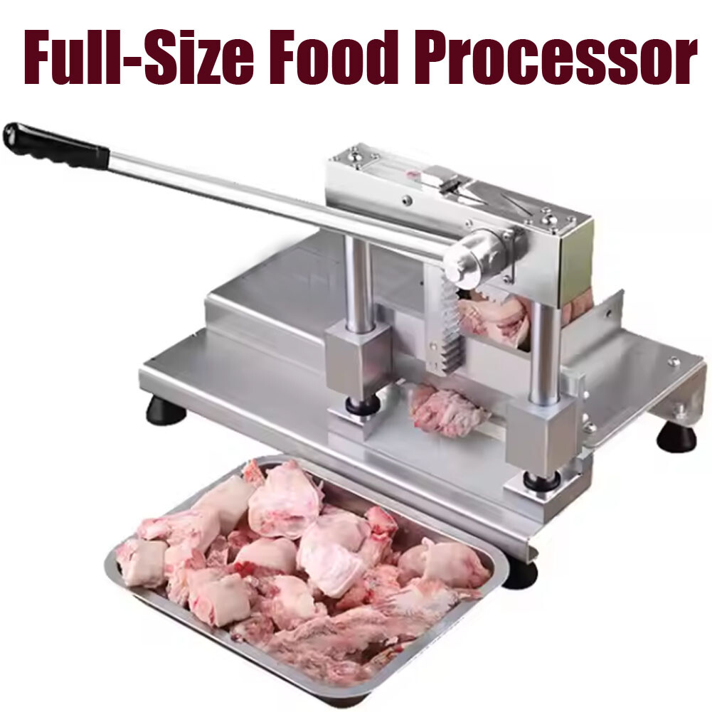 Manually Pig Ribs Bone Saw bone cutter chop bone cutting machine 250mm