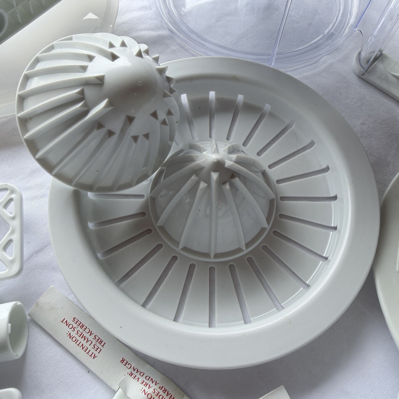 Kitchen Plus 2000 8 in 1 Functions Slicer Chopper Grater Shredder Mixer Juicer