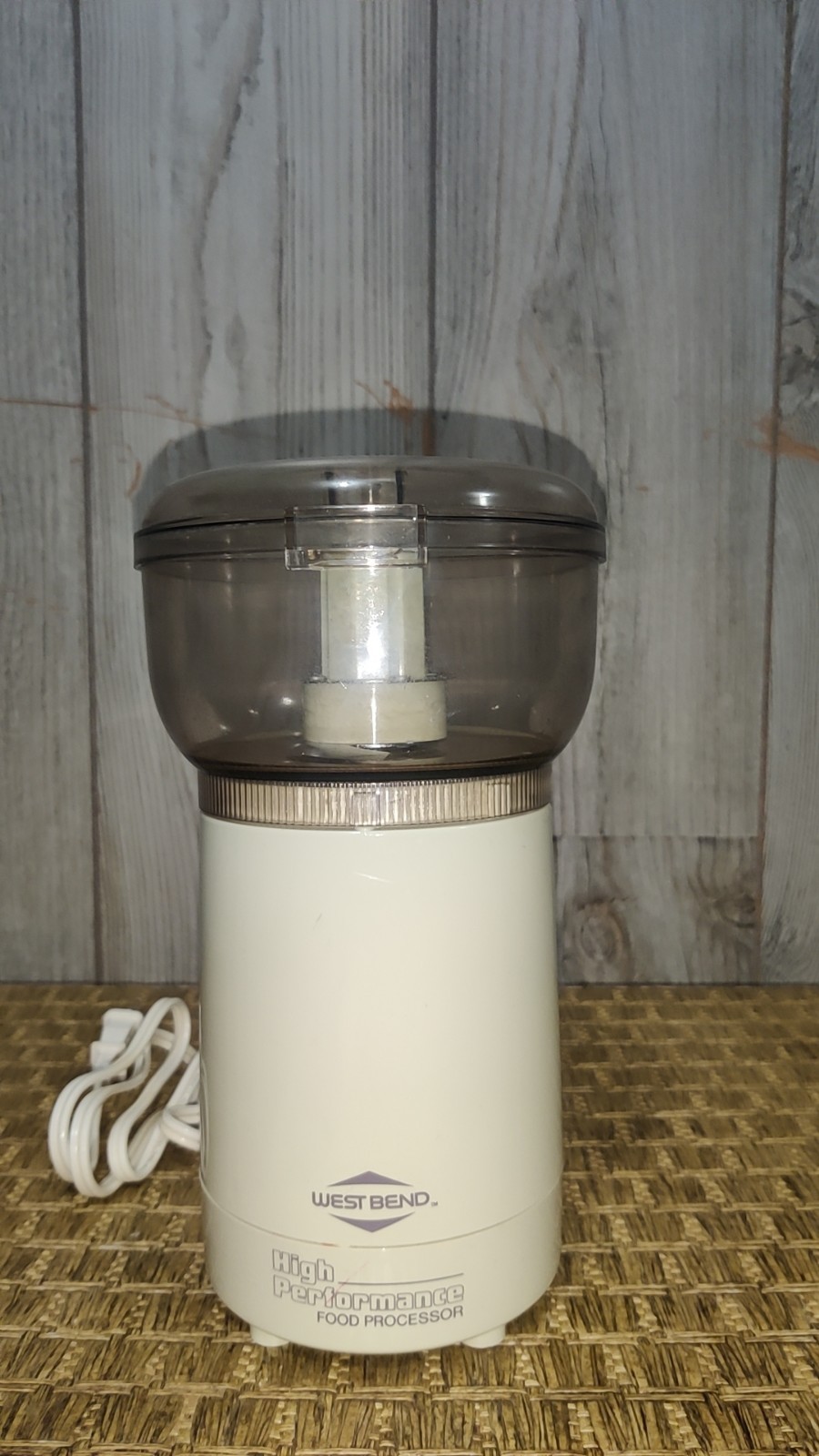 West Bend 6500 High Performance Food Processor – Bowl & Blade Only – Tested