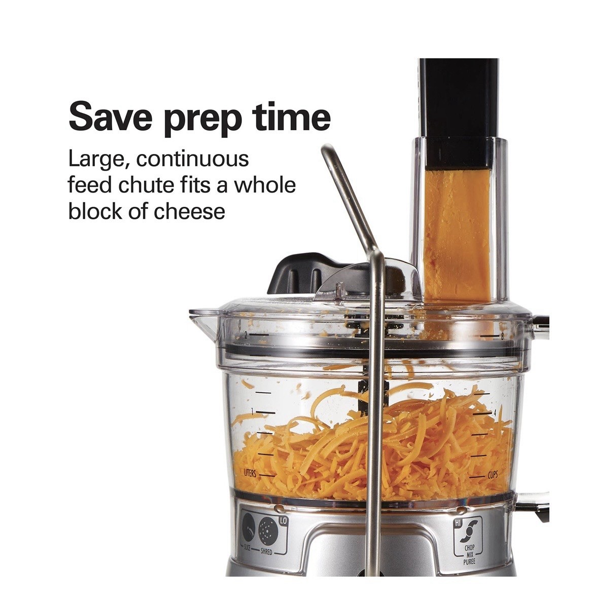 Hamilton Beach Stack & Snap 8-Cup Food Processor (70820)