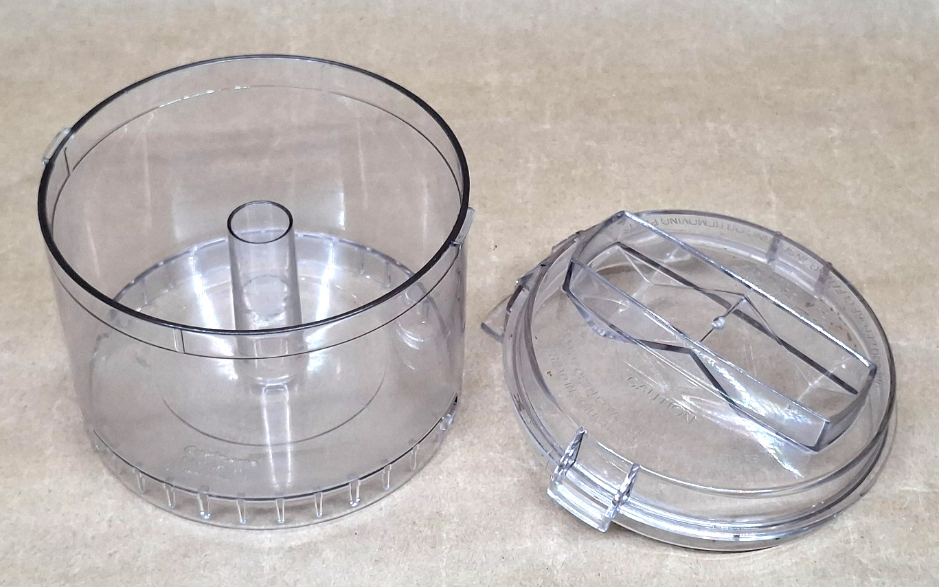CUISINART DLC-1SS Mini-Prep Food Processor Chopper Work Bowl & Lid Replacement