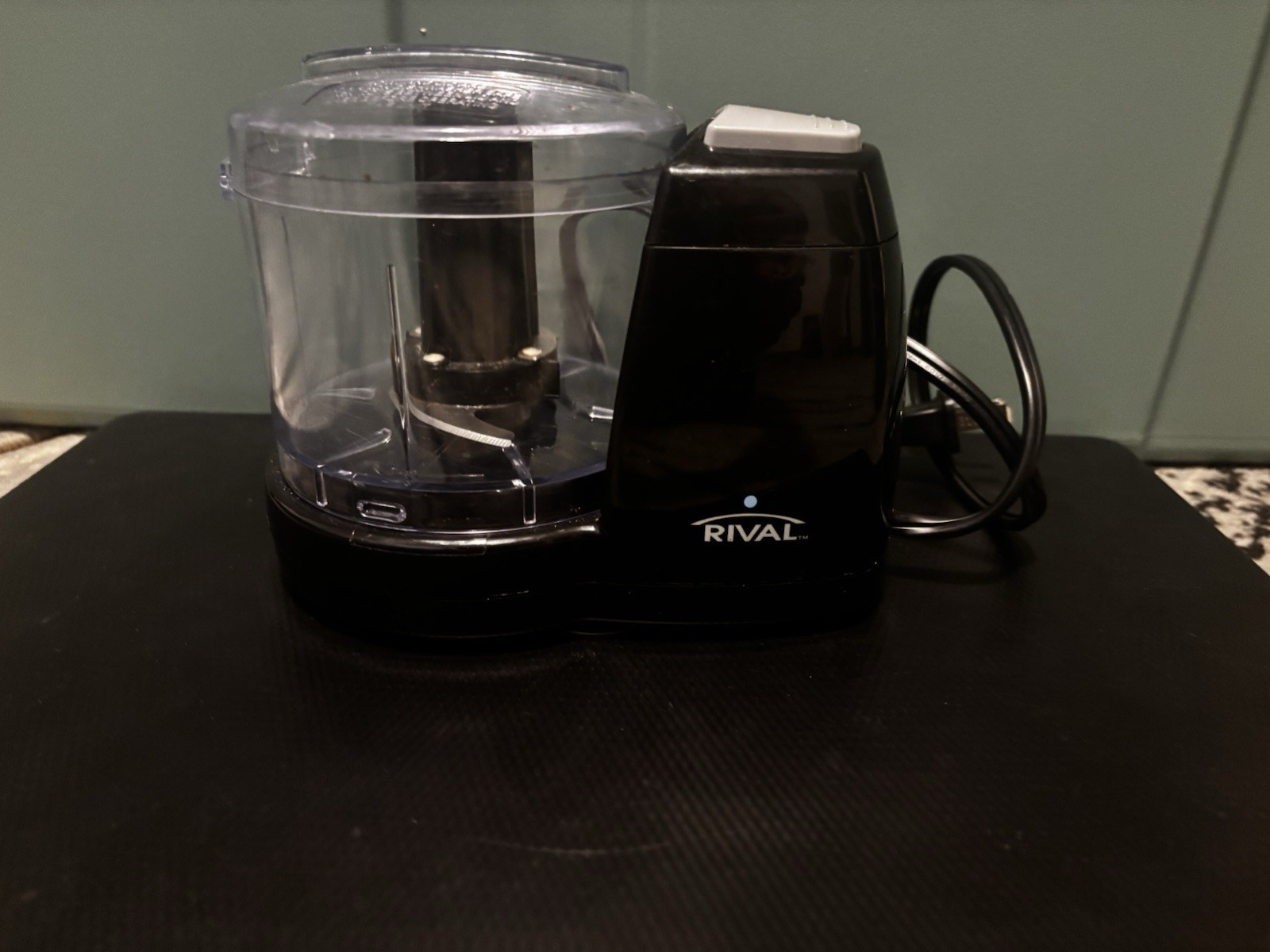 Rival MC-67BL Mini Chopper Food Processor 1.5 Cup Black *TESTED*