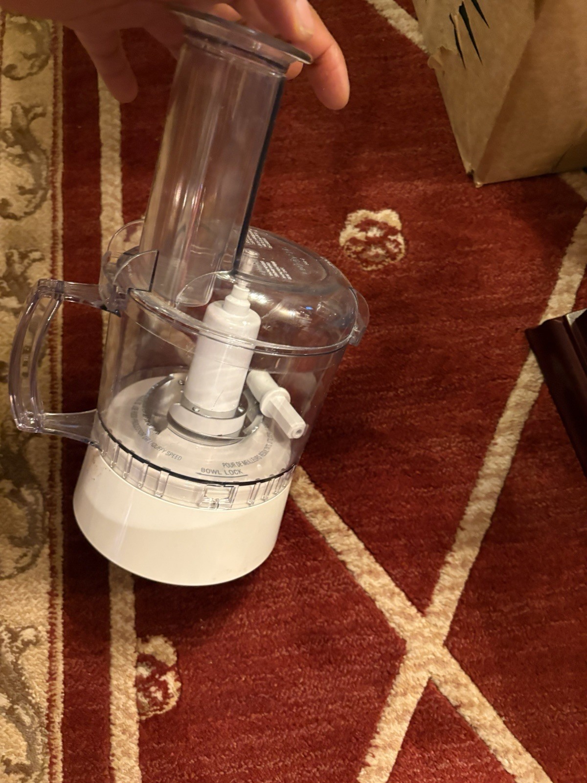 Cuisinart Food Processor Lot AFP-7 White CFP Black Base Motor Bowl Blades Parts