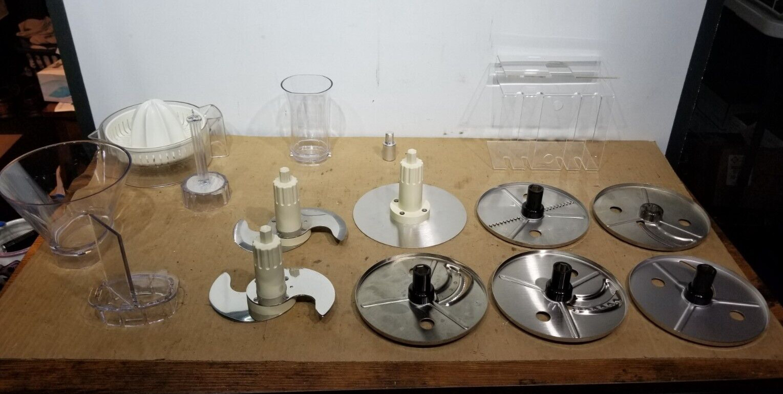VINTAGE WARING FOOD PROCESSOR FP510 – Replacement Parts – Choice of Part