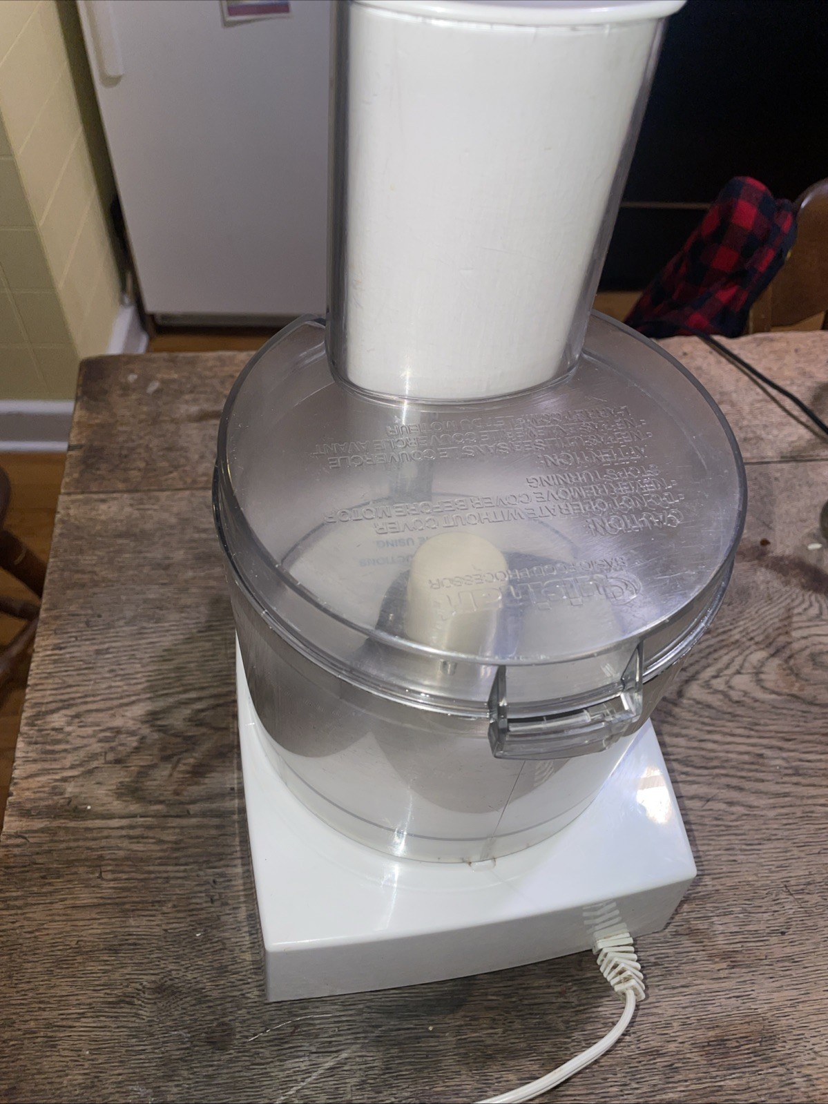 Cuisinart Food Processor DLC-5 TX Type 25 Tested Working w DLC-108TX & DLC-103TX