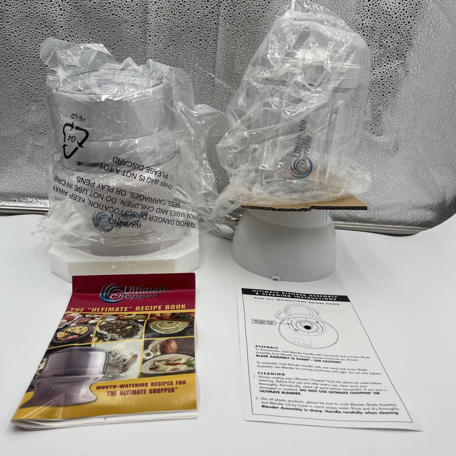 Ultimate Chopper CH-1 Food Processor with Blender Attachment NEW – No Box