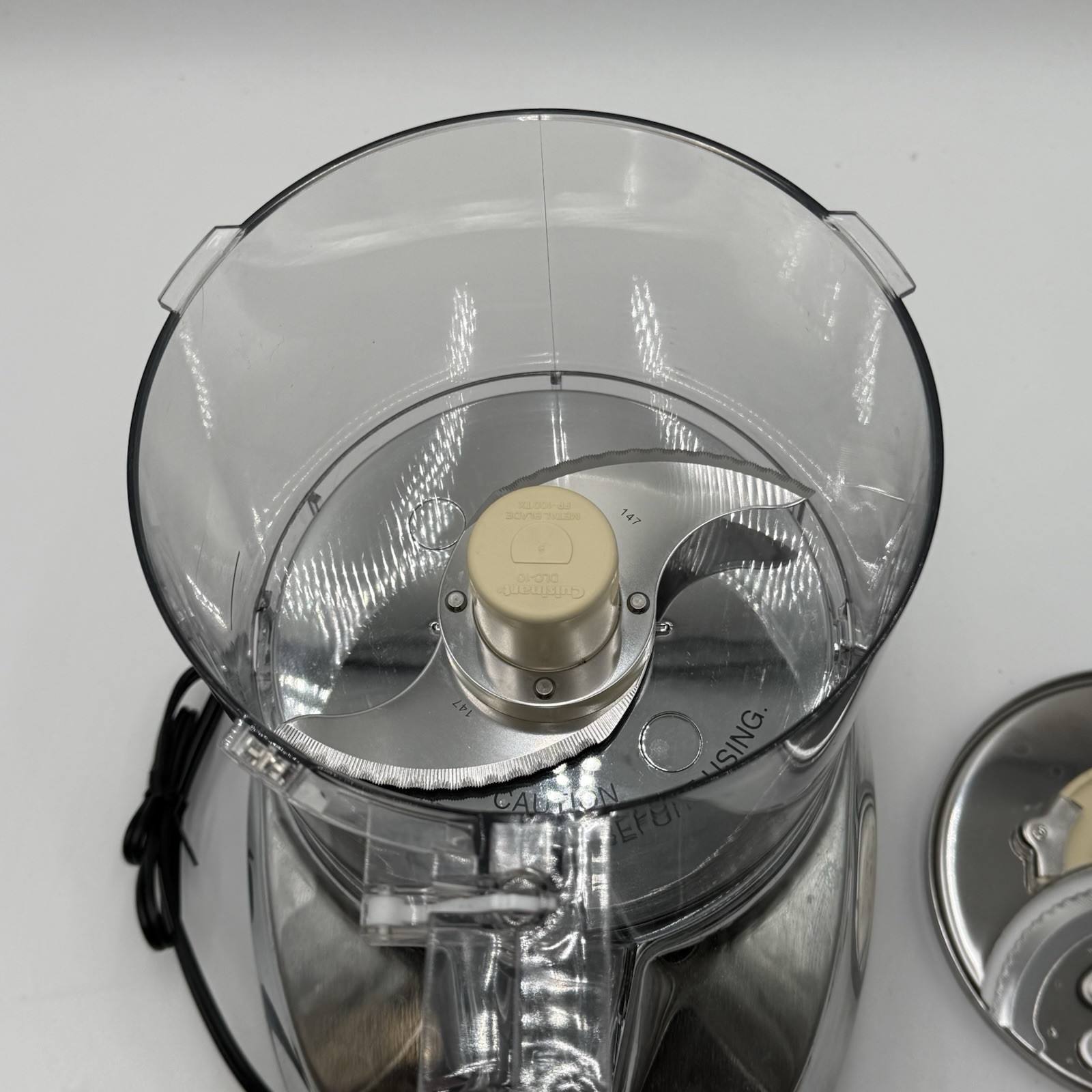 Cuisinart Prep 9 Cup Food Processor Brushed Stainless Finish Tested Working