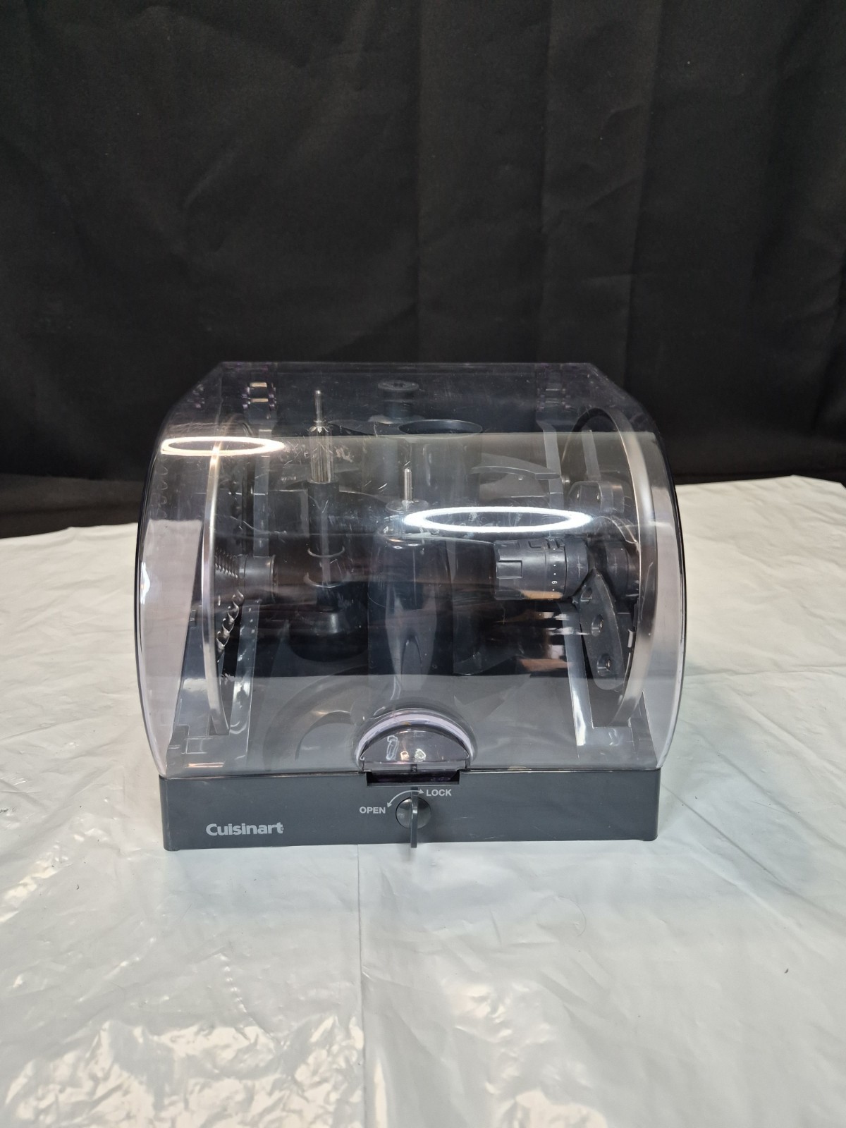 Cuisinart 13-Cup Elemental Food Processor Blades And Accessories FP-13SC Storage