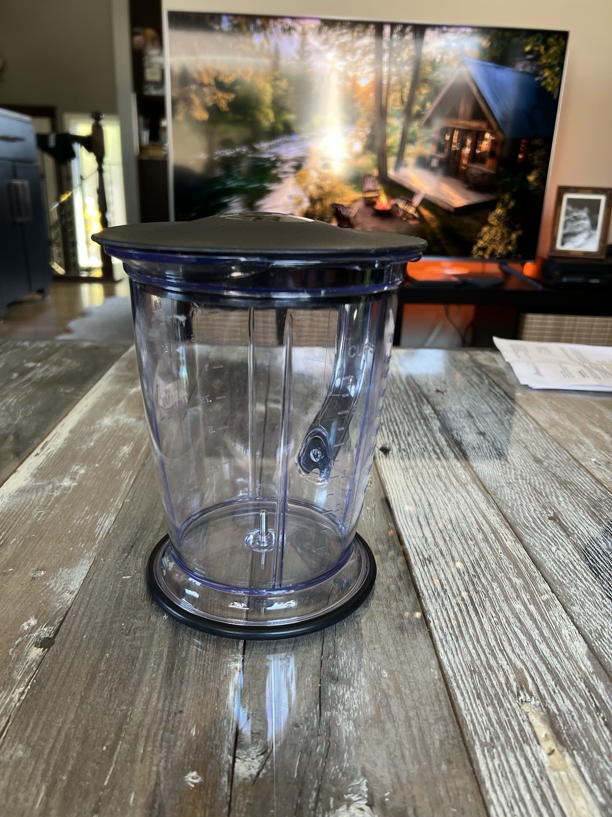Ninja Master Prep 48 oz 6 Cup Food Processor Blender Pitcher Bowl With Lid