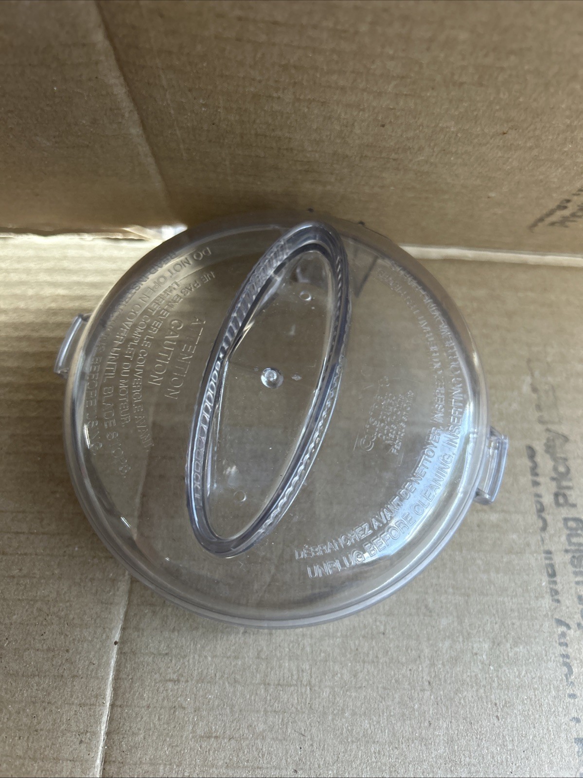 Cuisinart DLC-2A Mini Prep Plus Food Processor Bowl Cover LID DLC-2AWBC