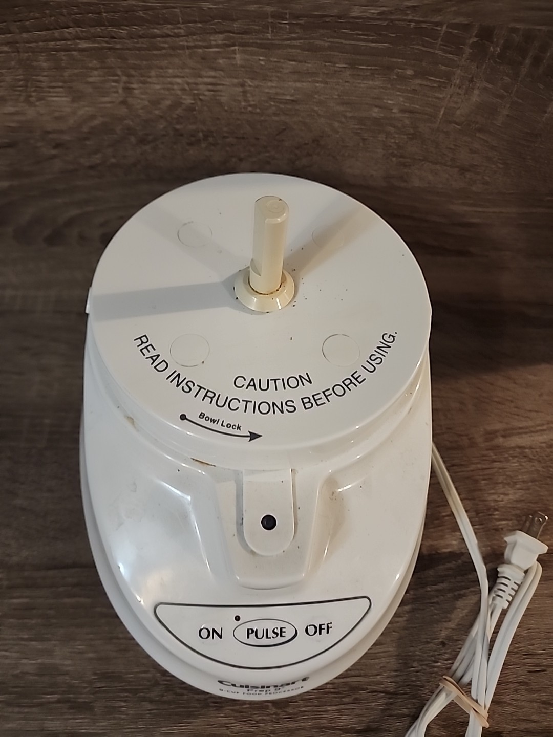 Cuisinart Prep 9-Cup Food Processor White FP-9CF base only