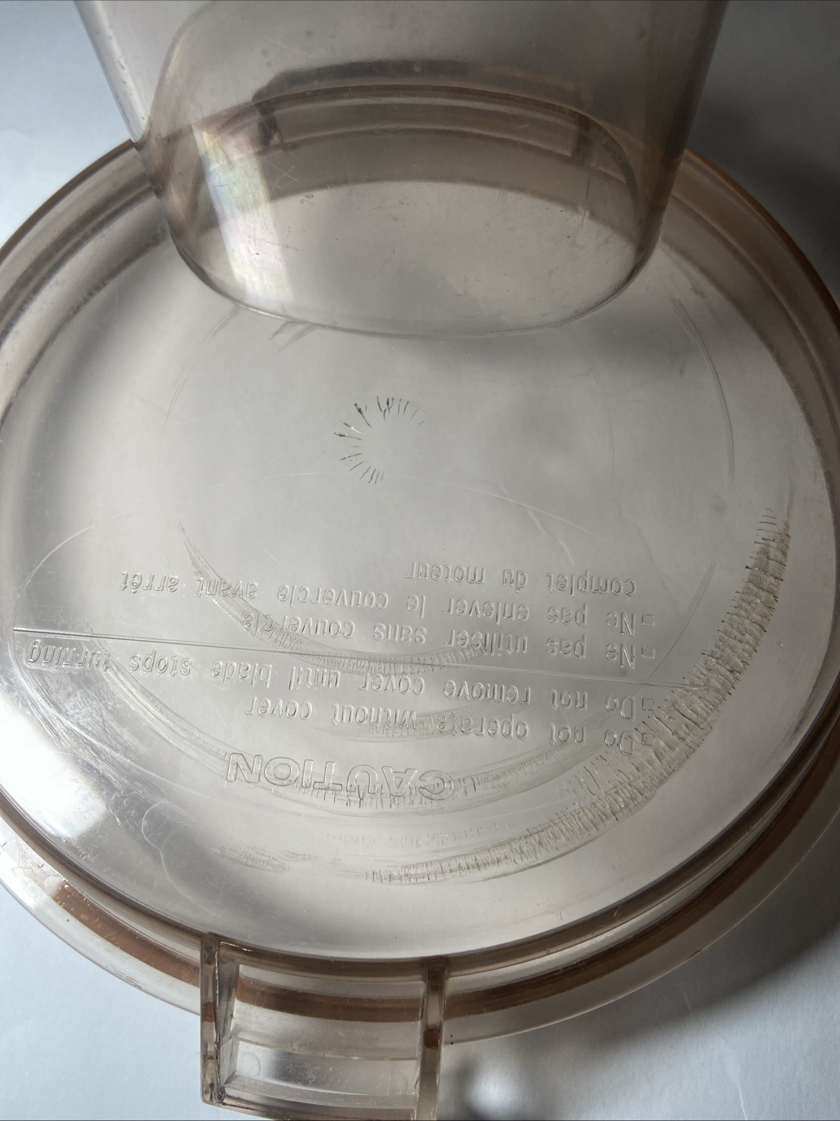 Cuisinart CFP Part Lid And Pusher, CFP-4, CFP-5, CFP-5A, CFP-9