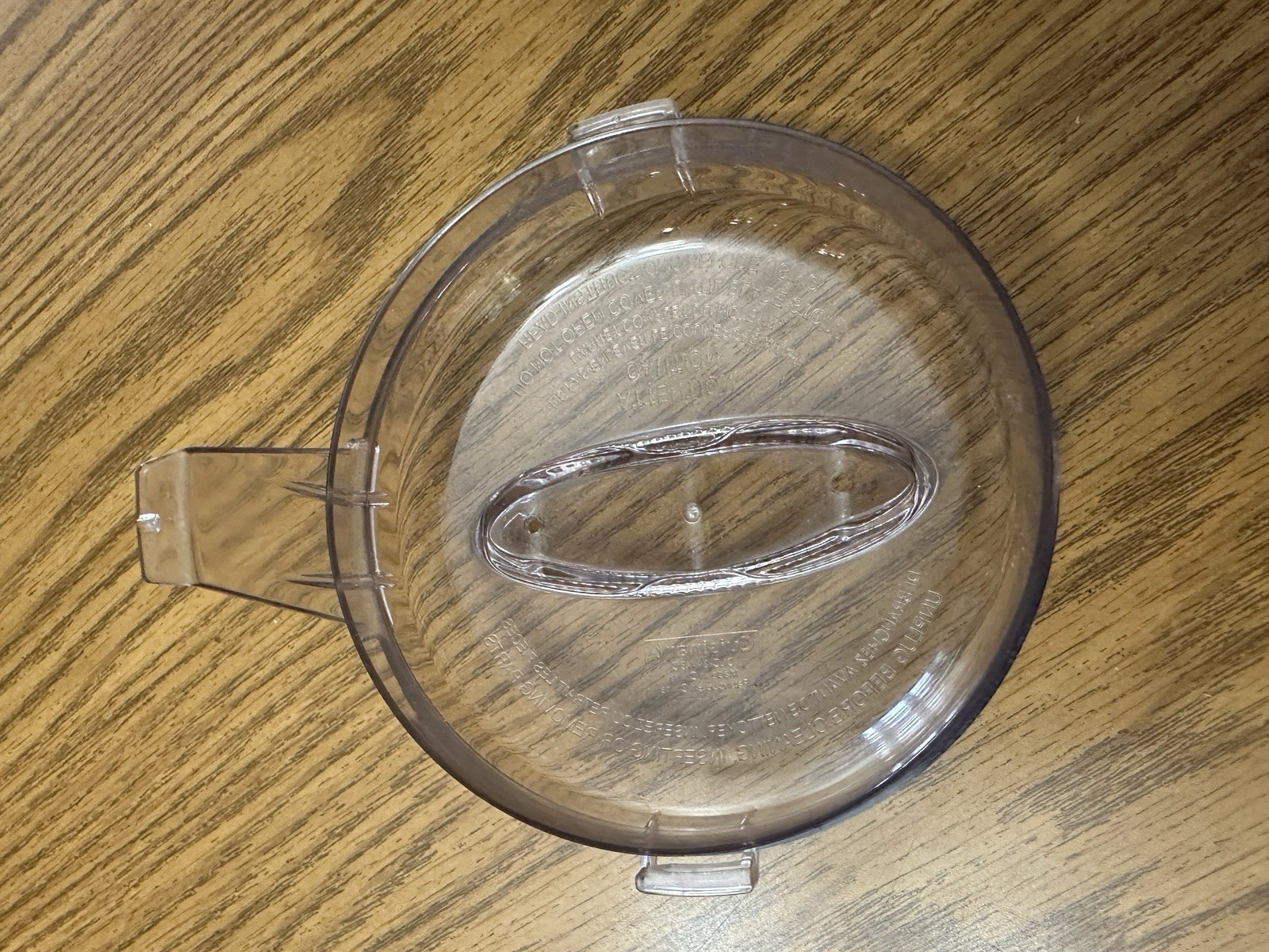 Cuisinart DLC-2A Mini-Prep Plus Work Bowl Rep LID Replacement Part DLC-AWBC